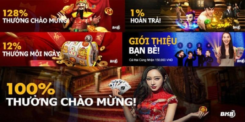 BK8 cung cấp đa dạng tựa game cá cược thú vị